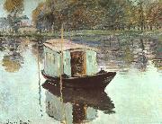 Claude Monet The Studio Boat oil